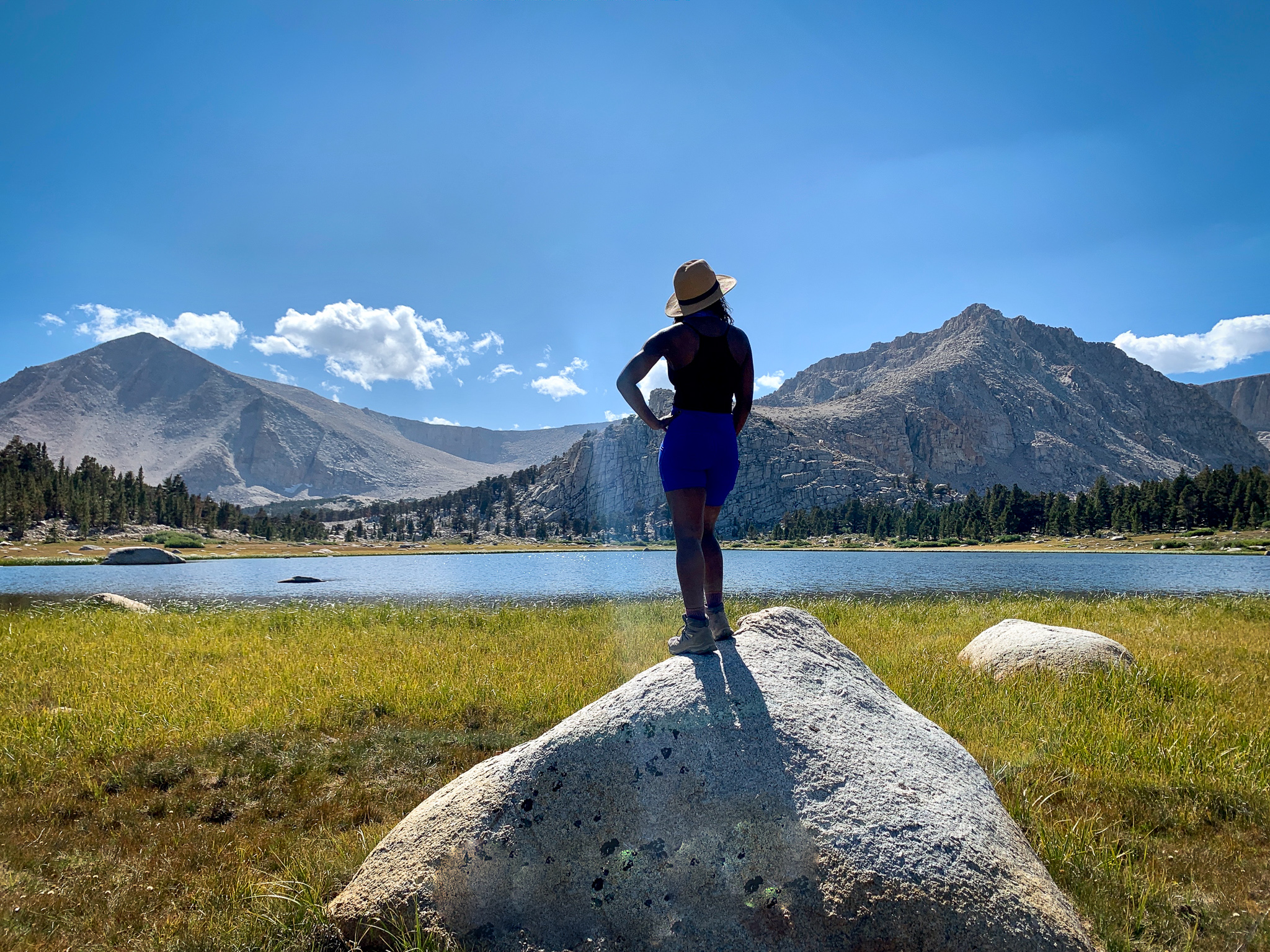 Hike to the Cottonwood Lakes in the John Muir Wilderness 