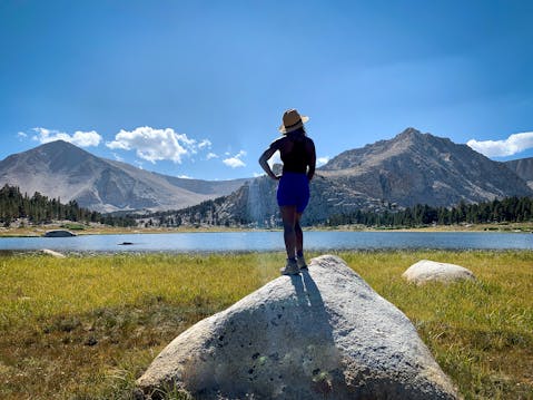 Hike to the Cottonwood Lakes in the John Muir Wilderness 