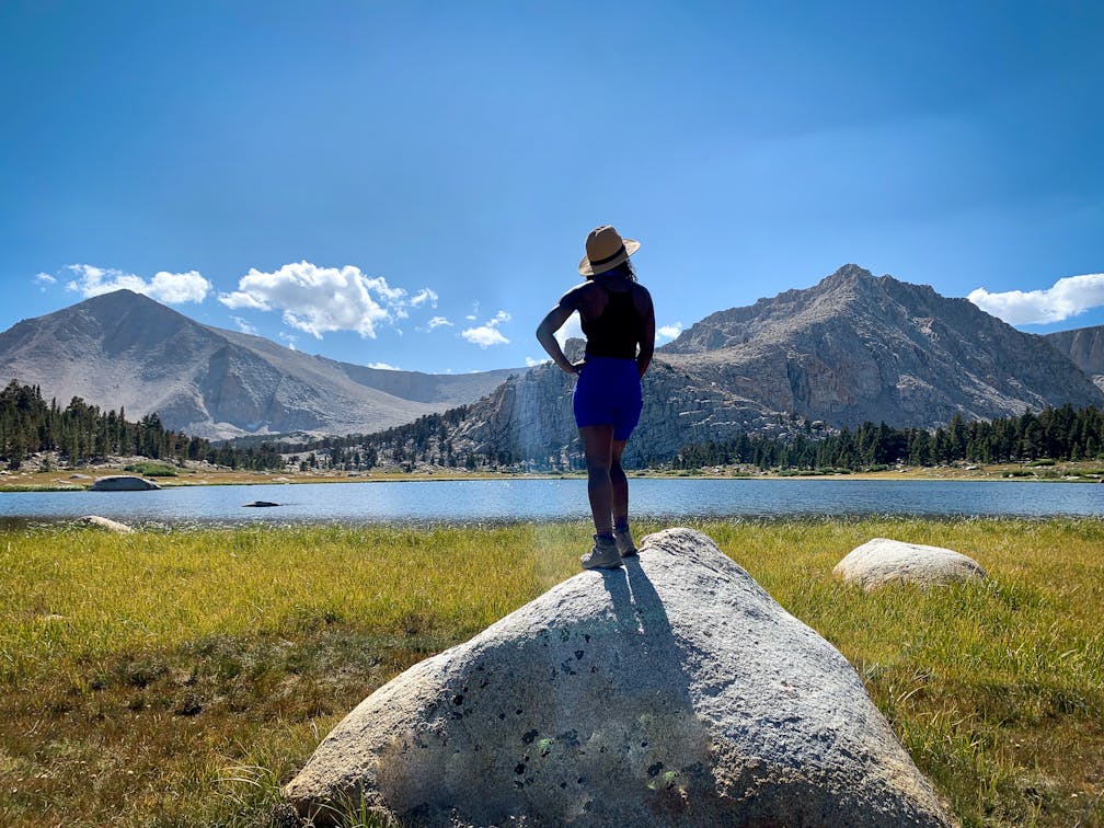 Hike to the Cottonwood Lakes in the John Muir Wilderness 