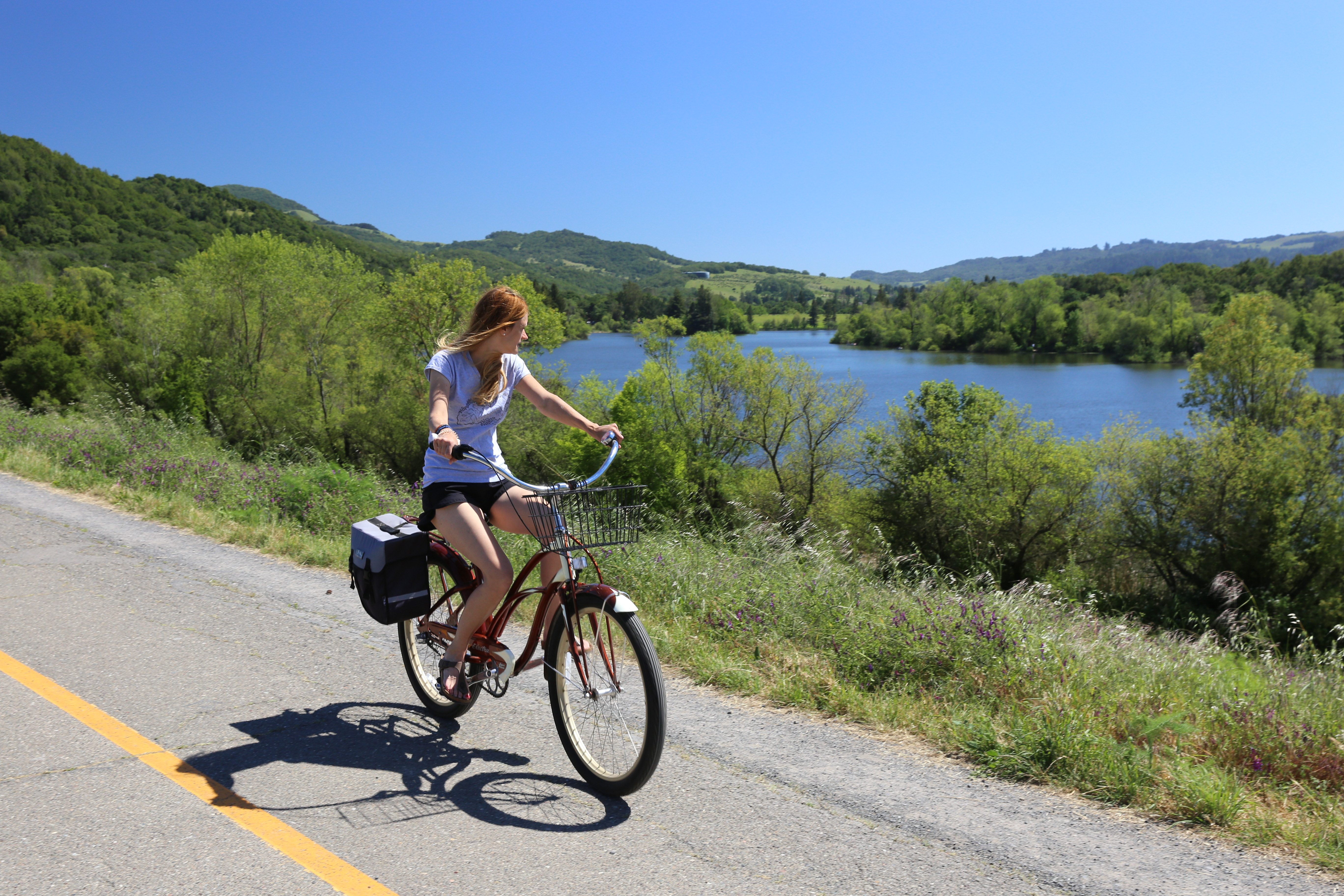 Bike Ride Spring Lake Santa Rosa