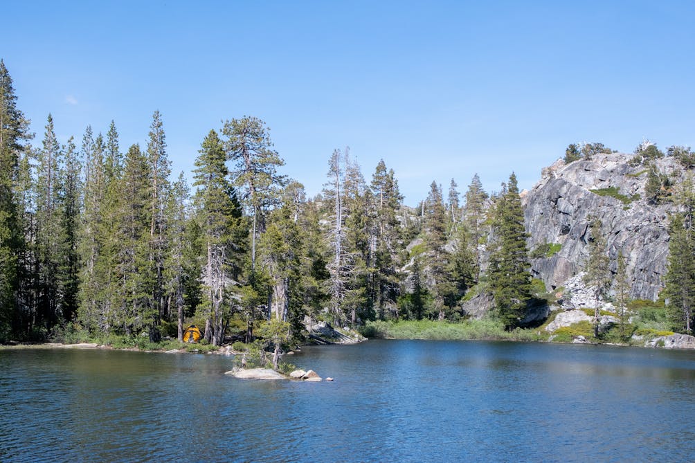 Loch Leven Lakes in Tahoe National Forest 