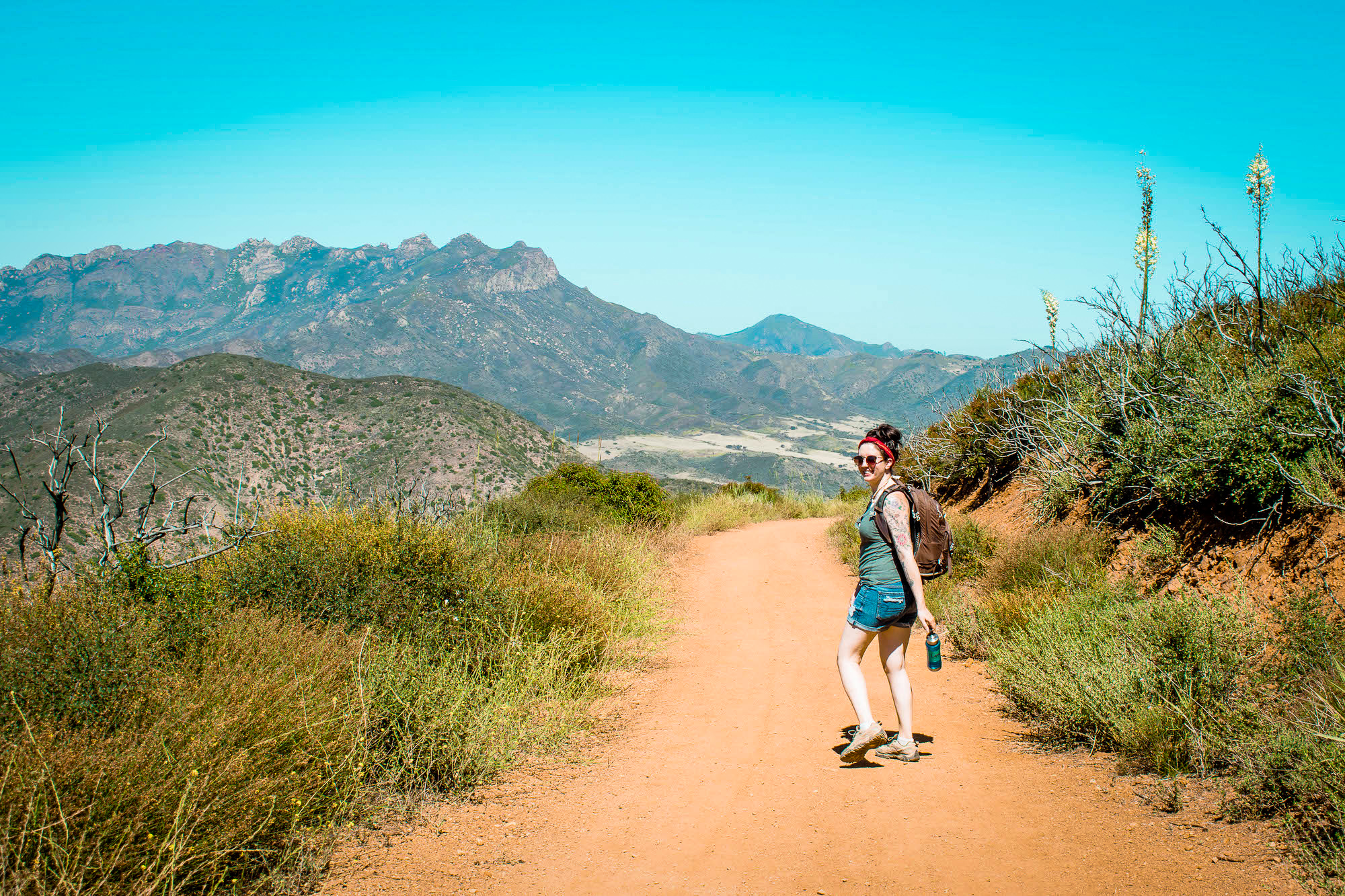 Hike Point Mugu Big Sycamore Canyon Loop Trail