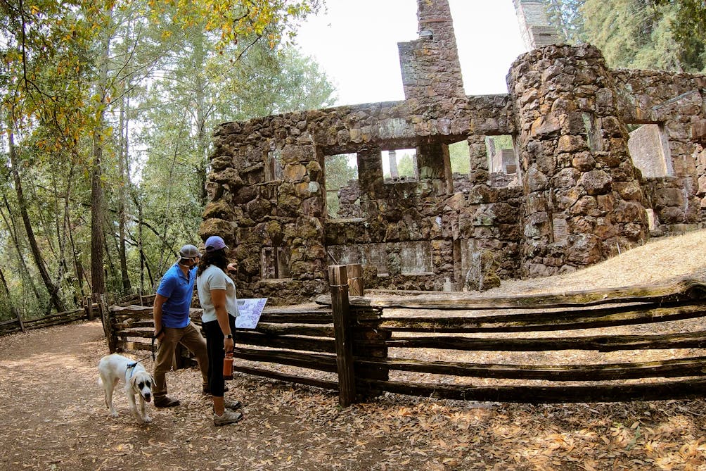 Hike to Wolf House Ruins in Jack London State Park 