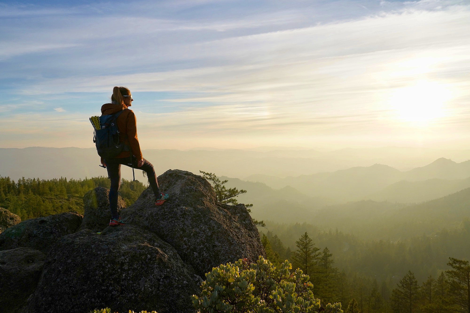 Table Rock hike Robert Louis Stevenson Napa