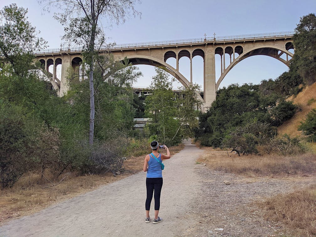Hike to Colorado Bridge in Pasadena