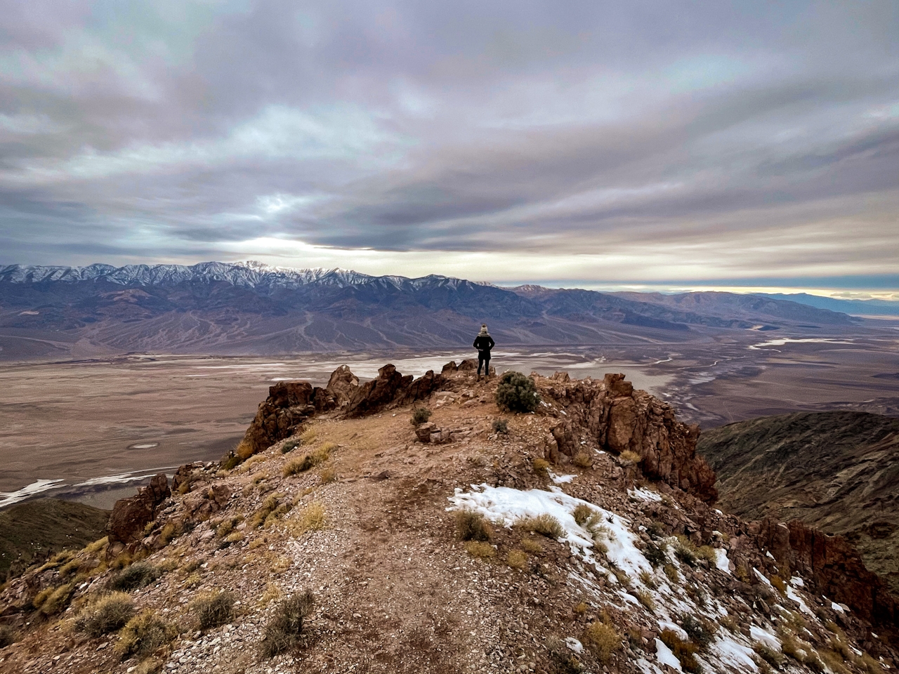 Hiker at Dante