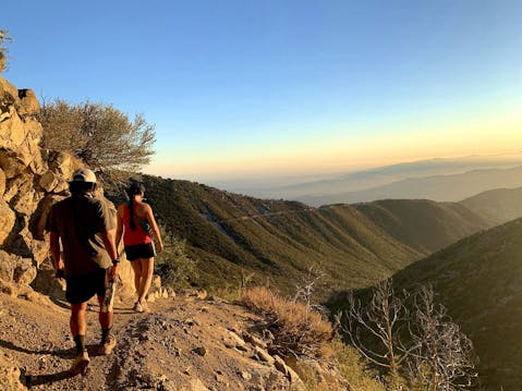 Hike to San Gabriel Peak in Southern California 