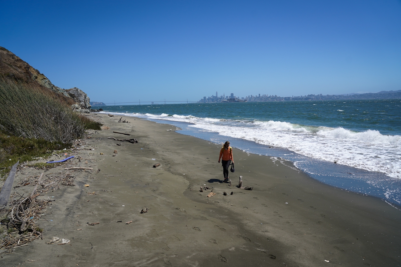 Angel Island Secret Perles Beach views San Francisco