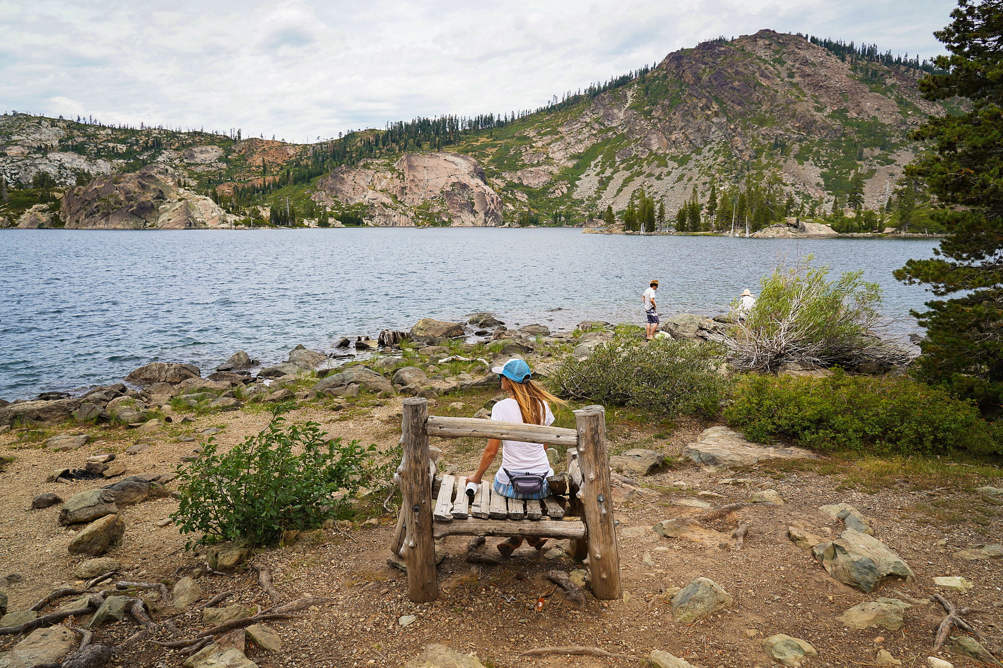 Do the short hike to Long Lake in the Lakes Basin 
