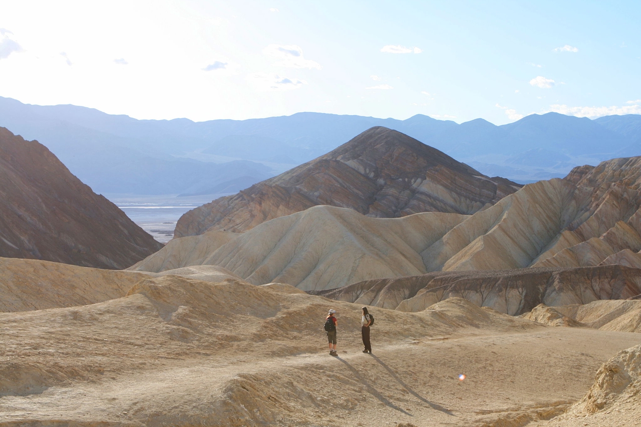 Golden Canyon hike Death Valley