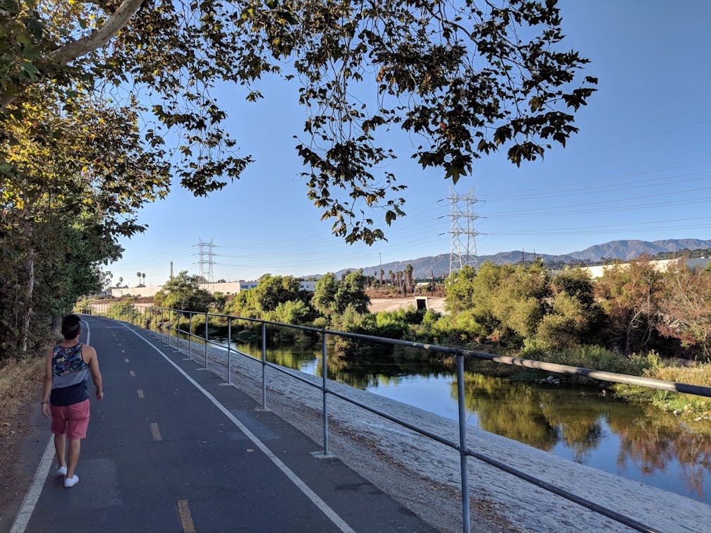 Walking the Los Angeles River Trail Through Frogtown