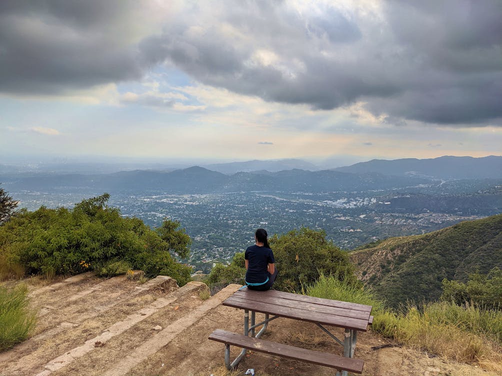 Hike to Echo Mountain Lookout in Angeles National Forest