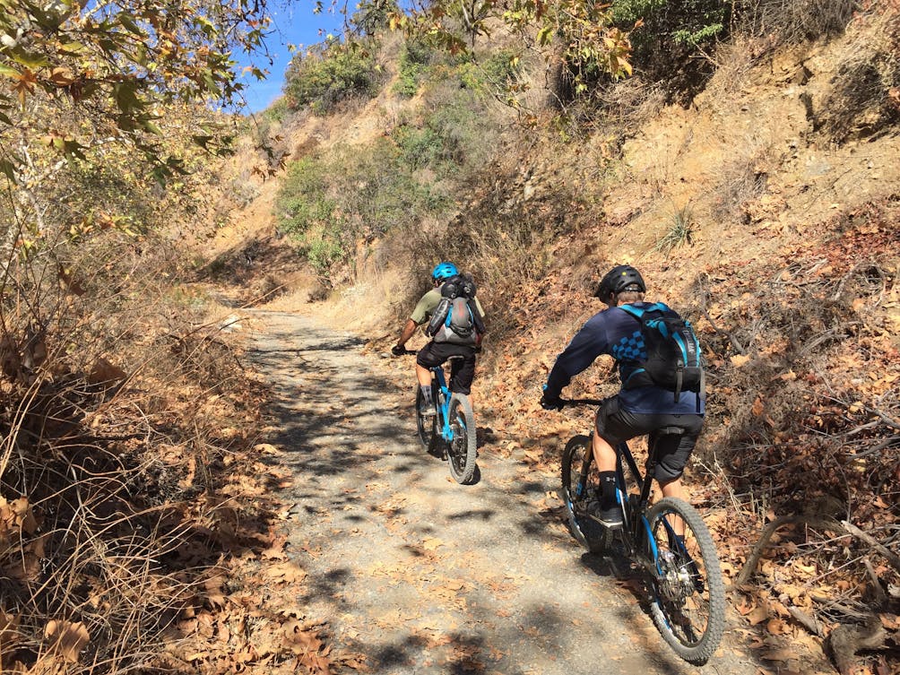 Mountain Bike Trails near Los Angeles