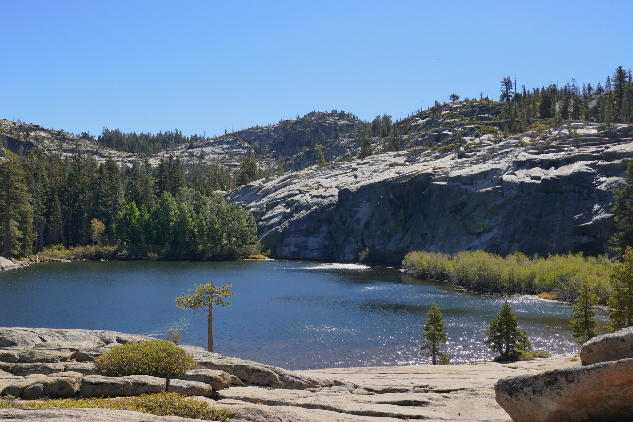 Hike and Camp at Shealor Lake near Kirkwood