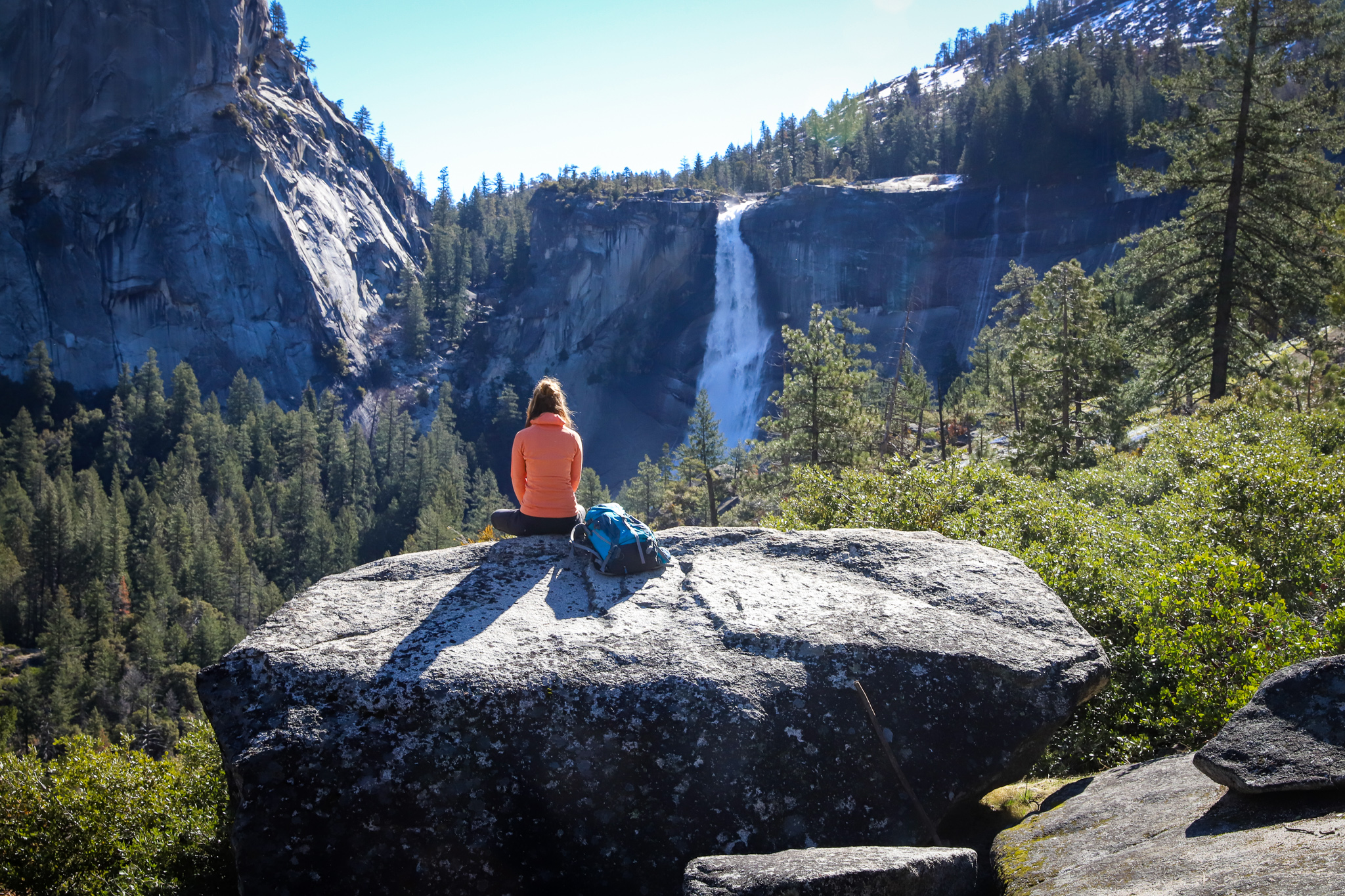 Hike Mist Trail Yosemite Nevada Vernal Falls