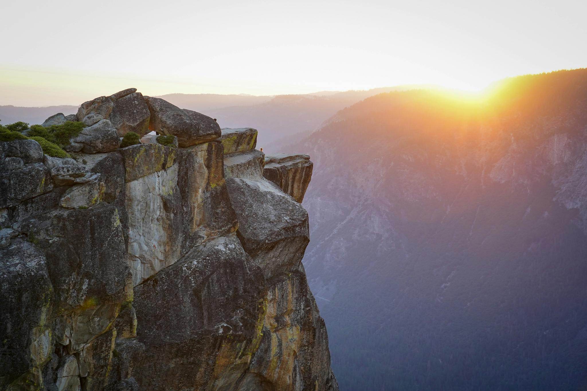 Taft Point Yosemite Sunset