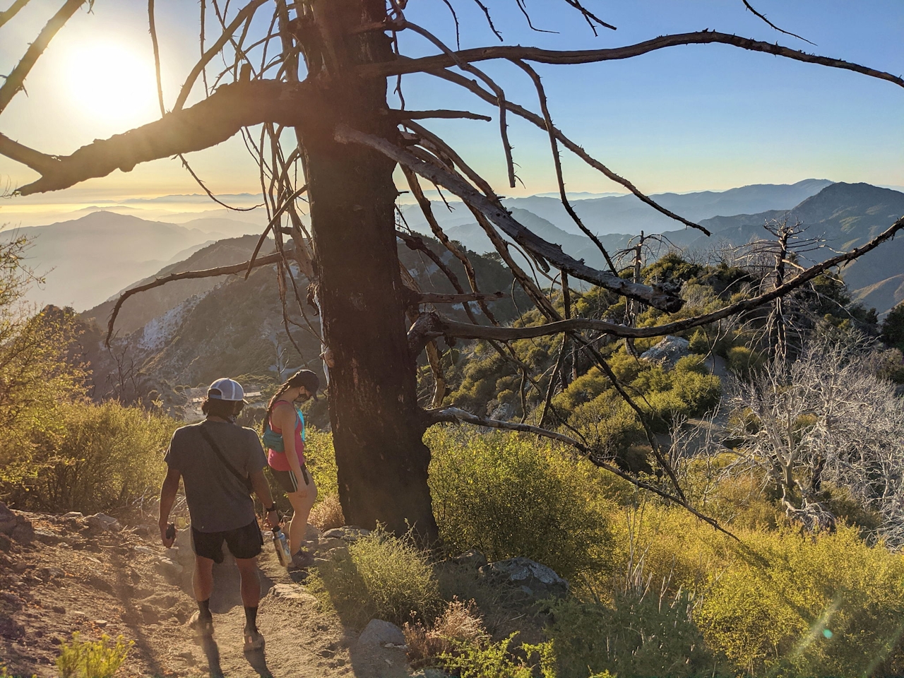 Hike to San Gabriel Peak in the Santa Cruz Mountains 