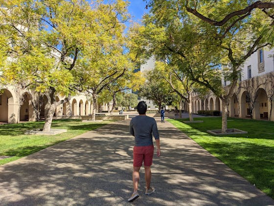 Caltech campus wander 
