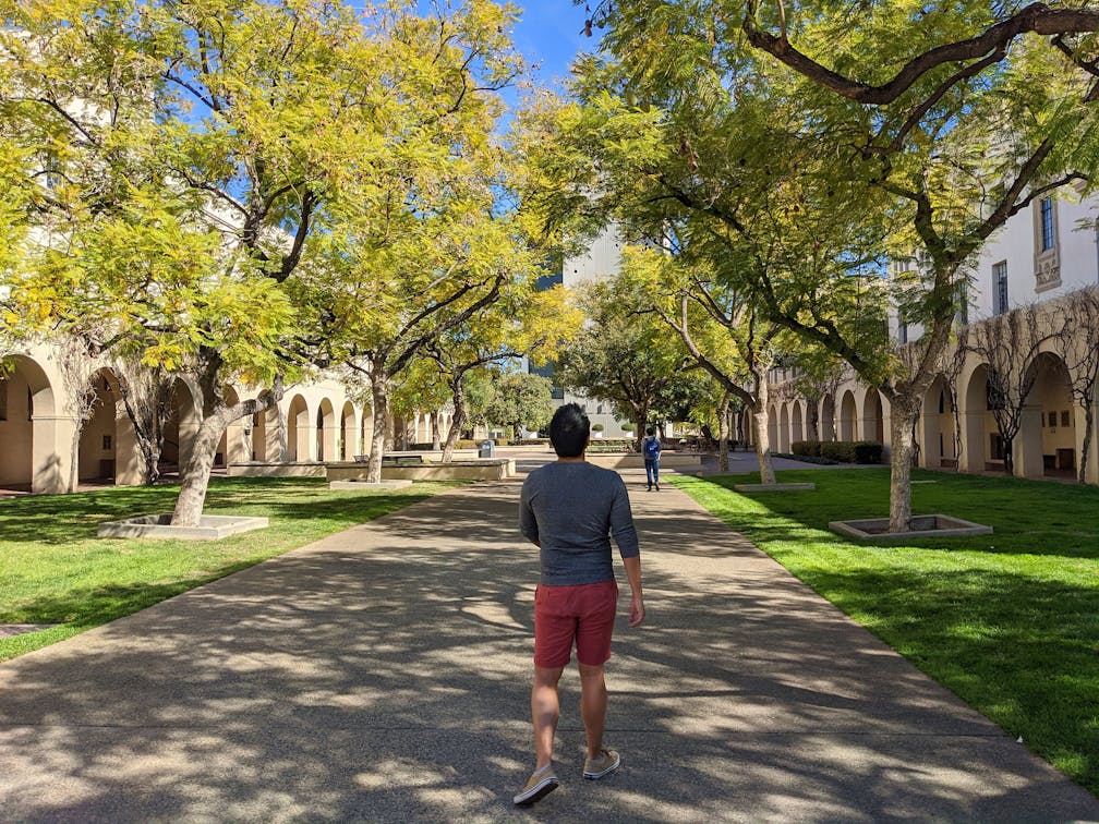 Caltech campus wander 