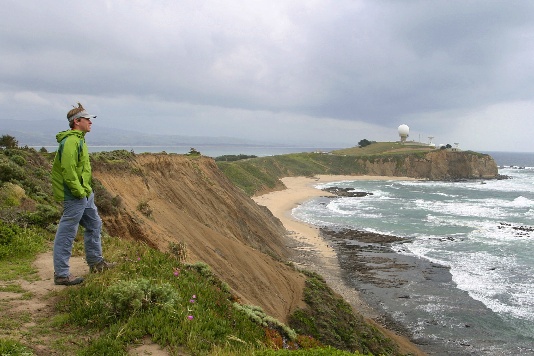 Hike the bluffs at Pillar Point 