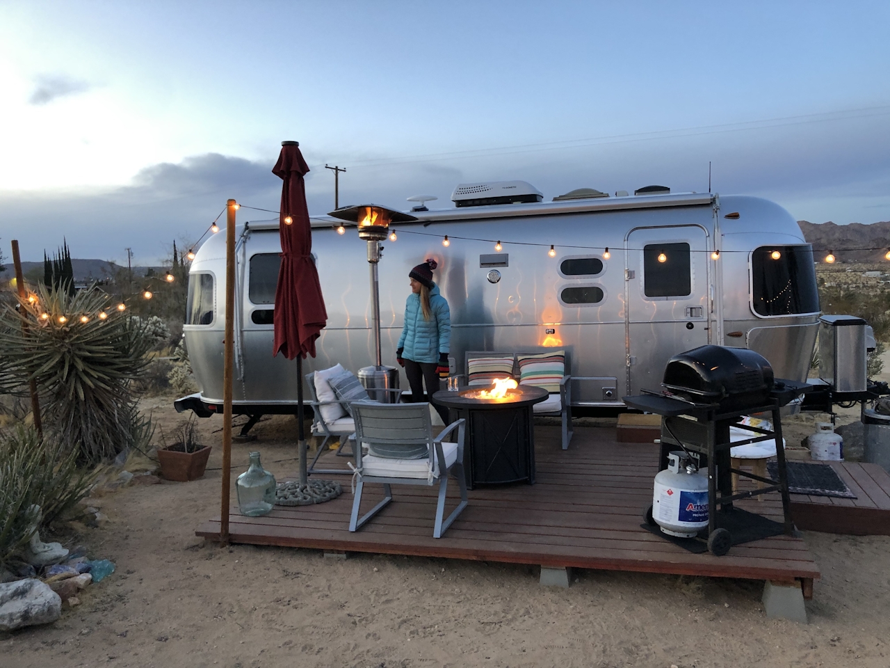 Unique airstream experience in Joshua Tree 