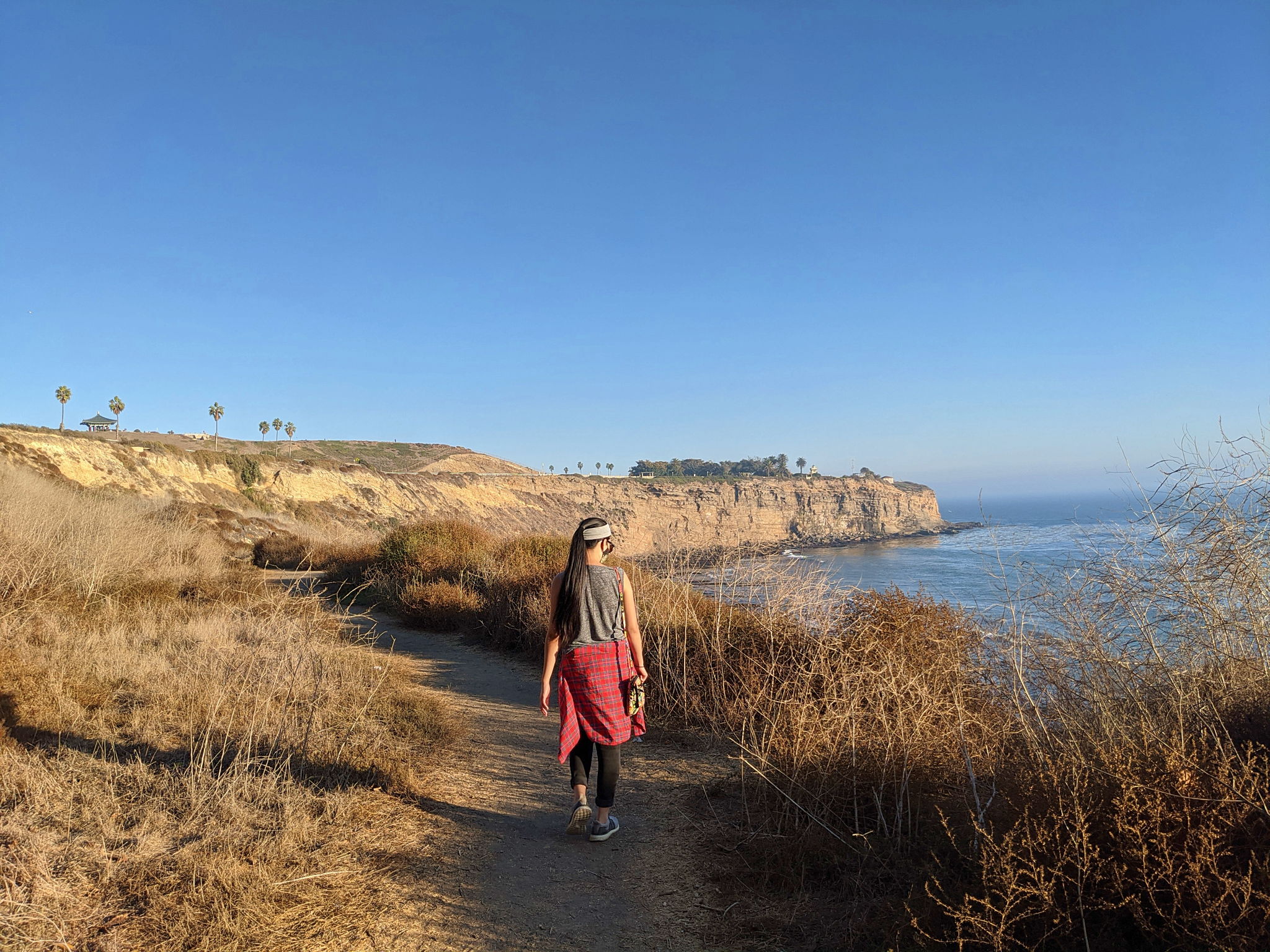 Hike from Point Fermin Park to Angels Gate Park 