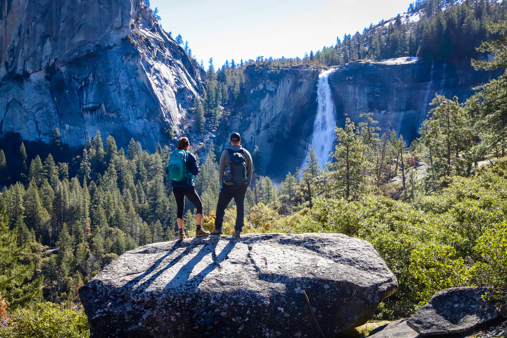 Hike Mist Trail Yosemite Nevada Vernal Falls