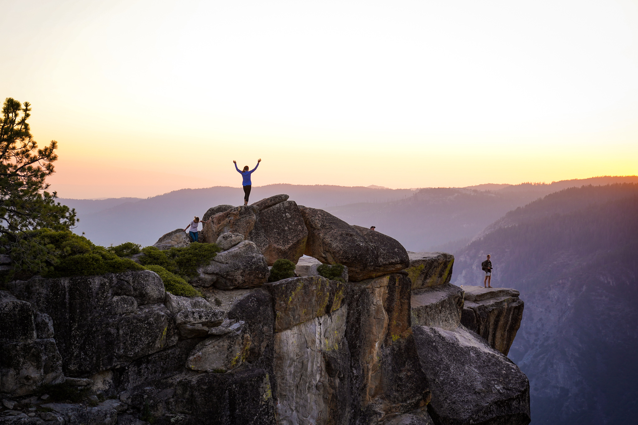 Taft Point Yosemite Sunset
