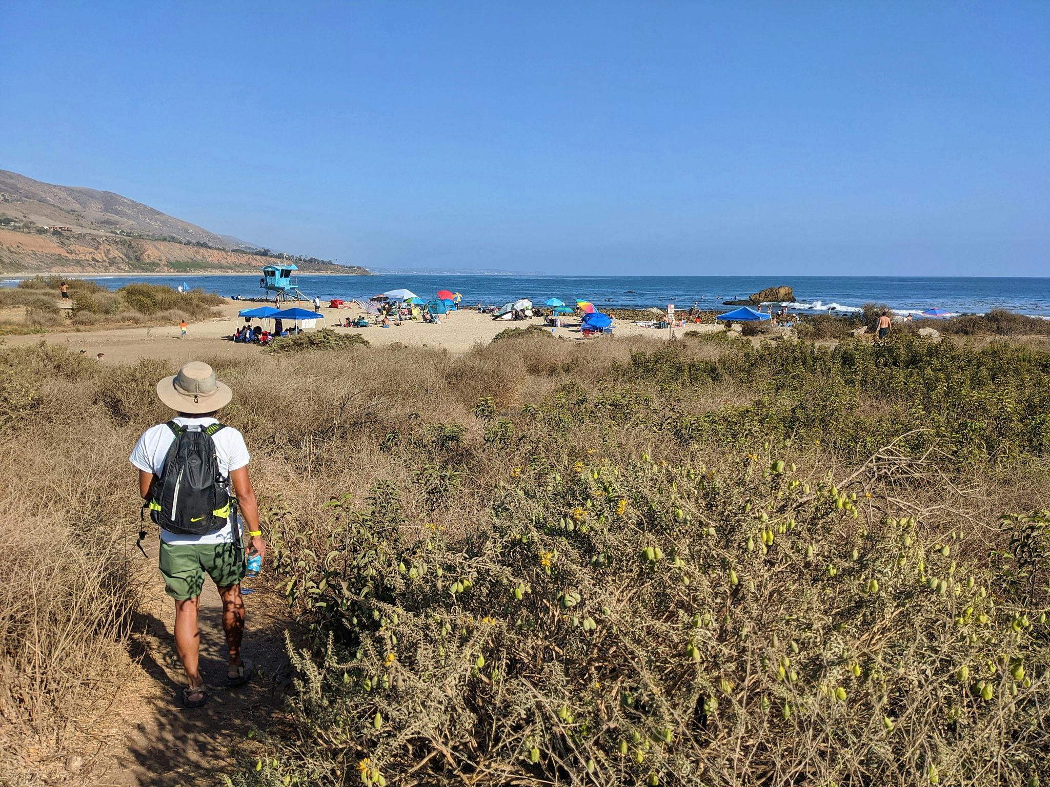 Hike to the Beach in Leo Carrillo State Park 