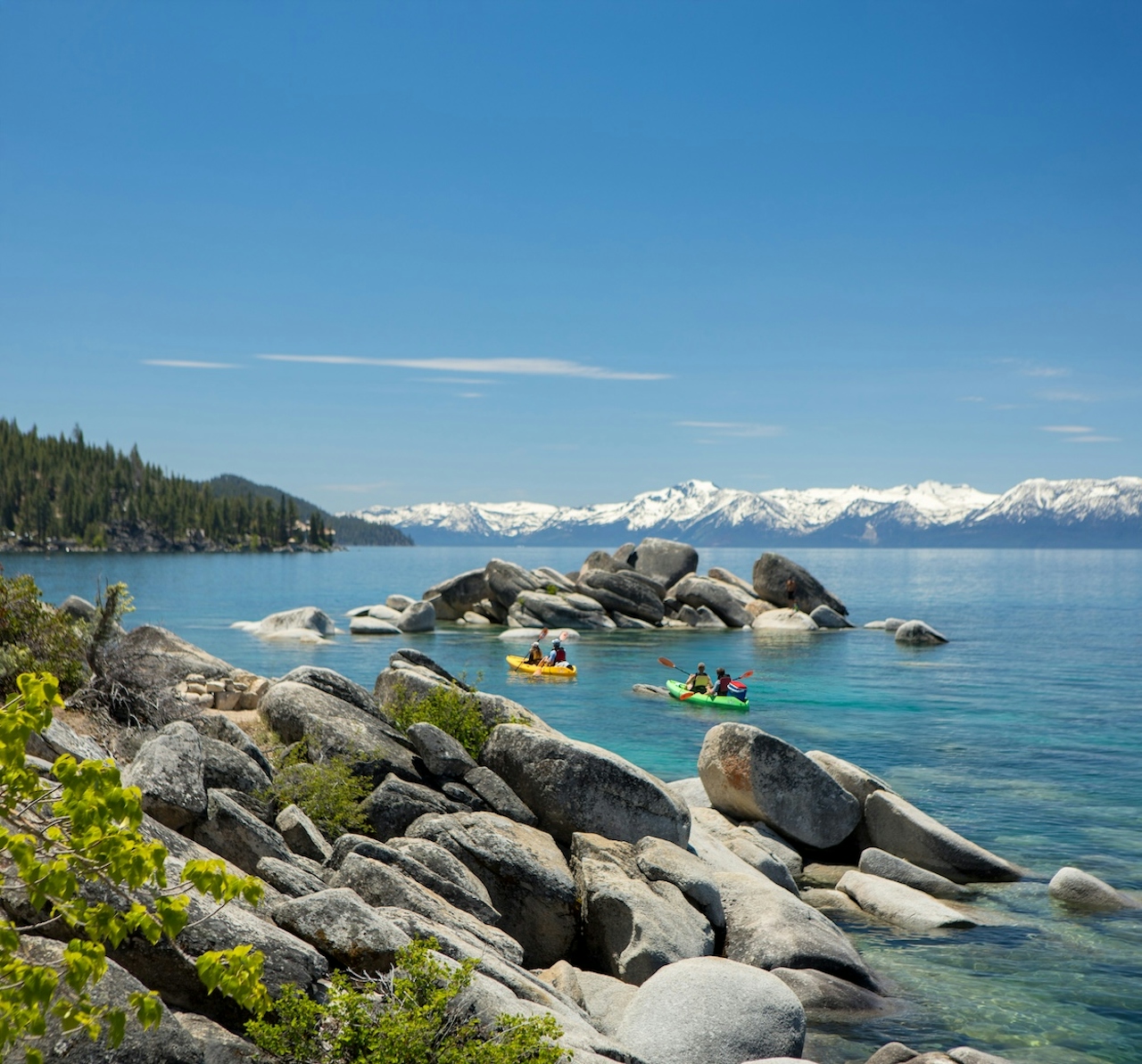 kayaking lake tahoe