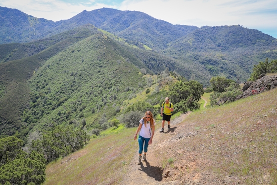 hikers mount diablo
