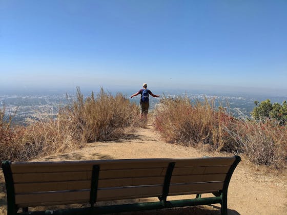 Henninger Flats hike Castro Peak Lookout