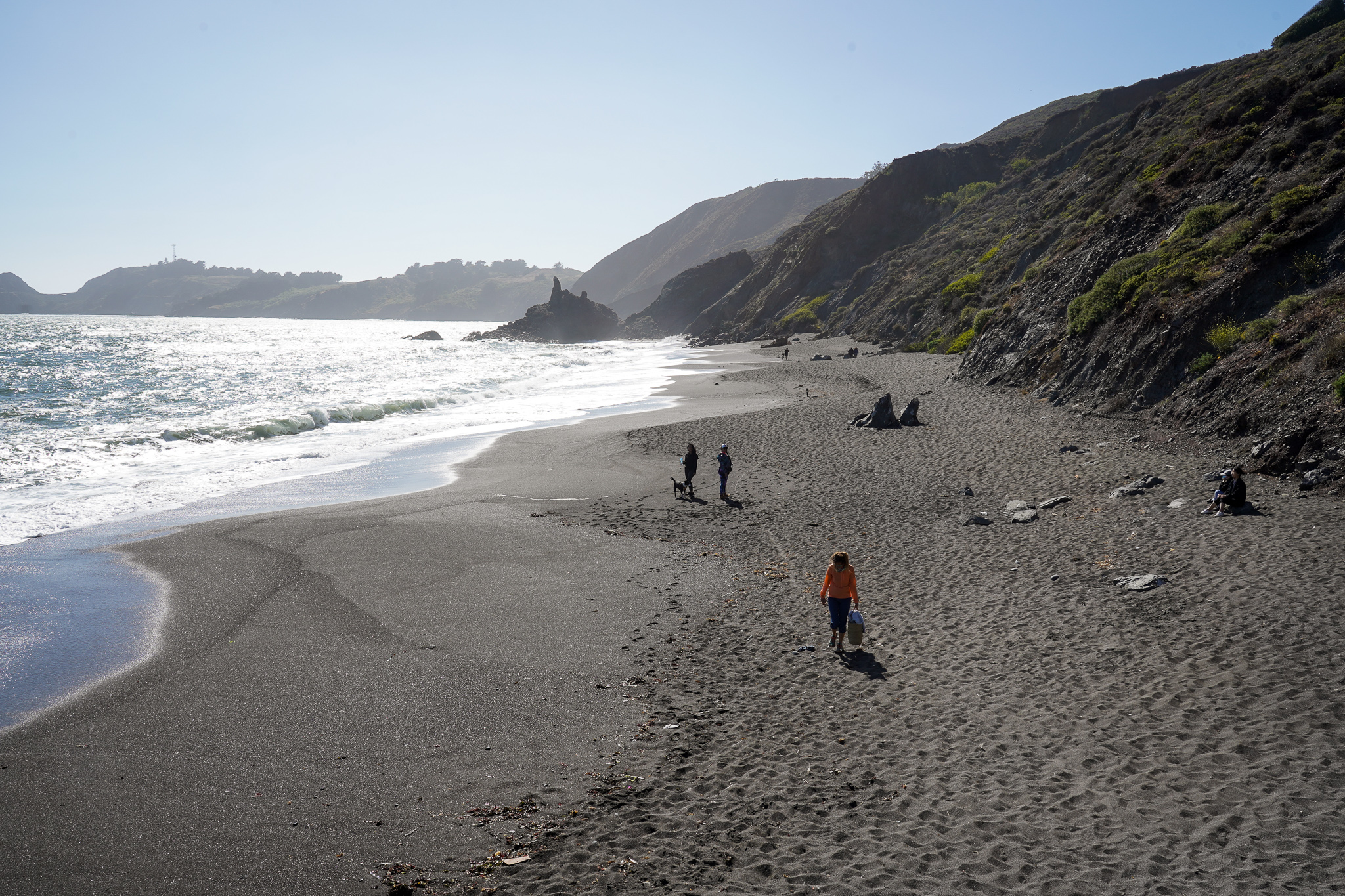 Black Sands Beach Upper Fishermans Marin Headlands