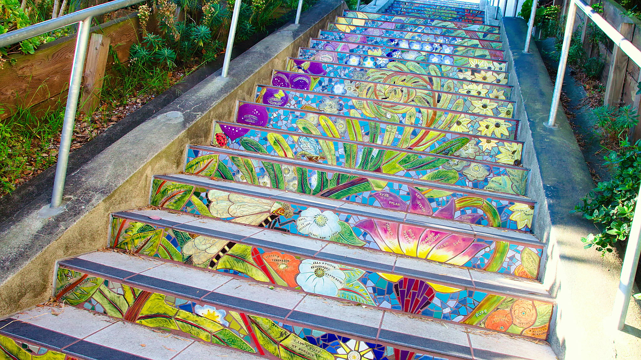 Hidden Stairways of SF Guided Walk 