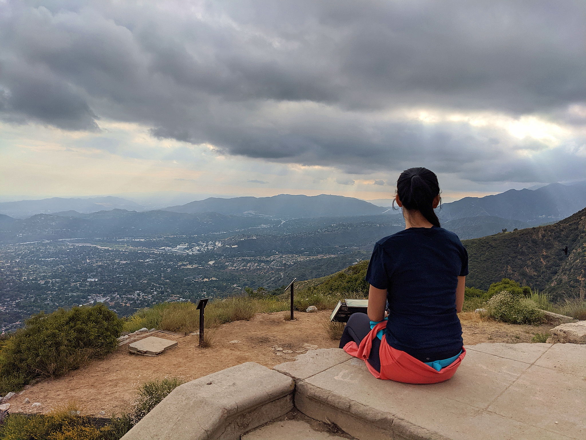 Hike to Echo Mountain Lookout in Angels National Forest 