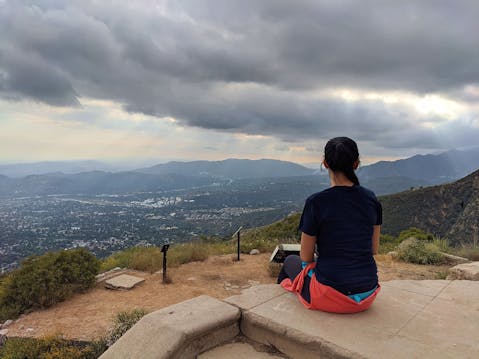 Hike to Echo Mountain Lookout in Angels National Forest 