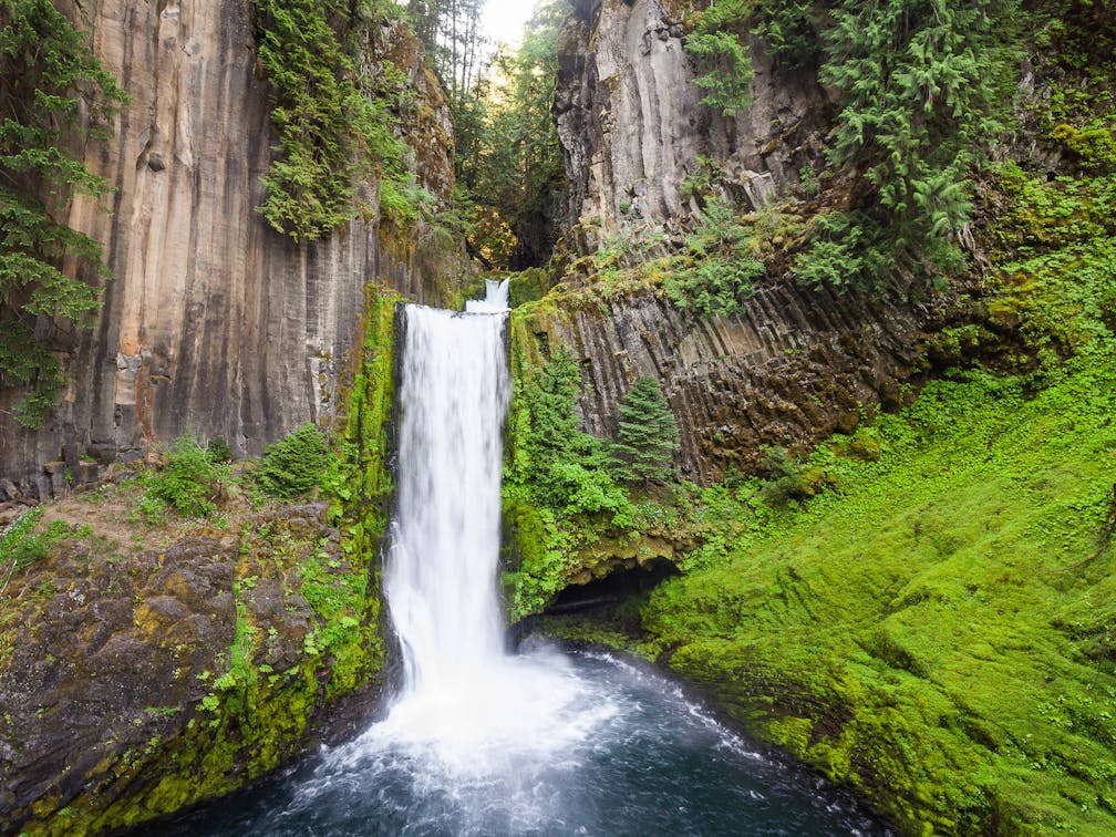 Highway of Waterfalls Southern Oregon
