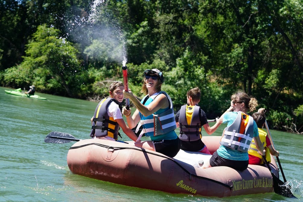 Redding river rafting