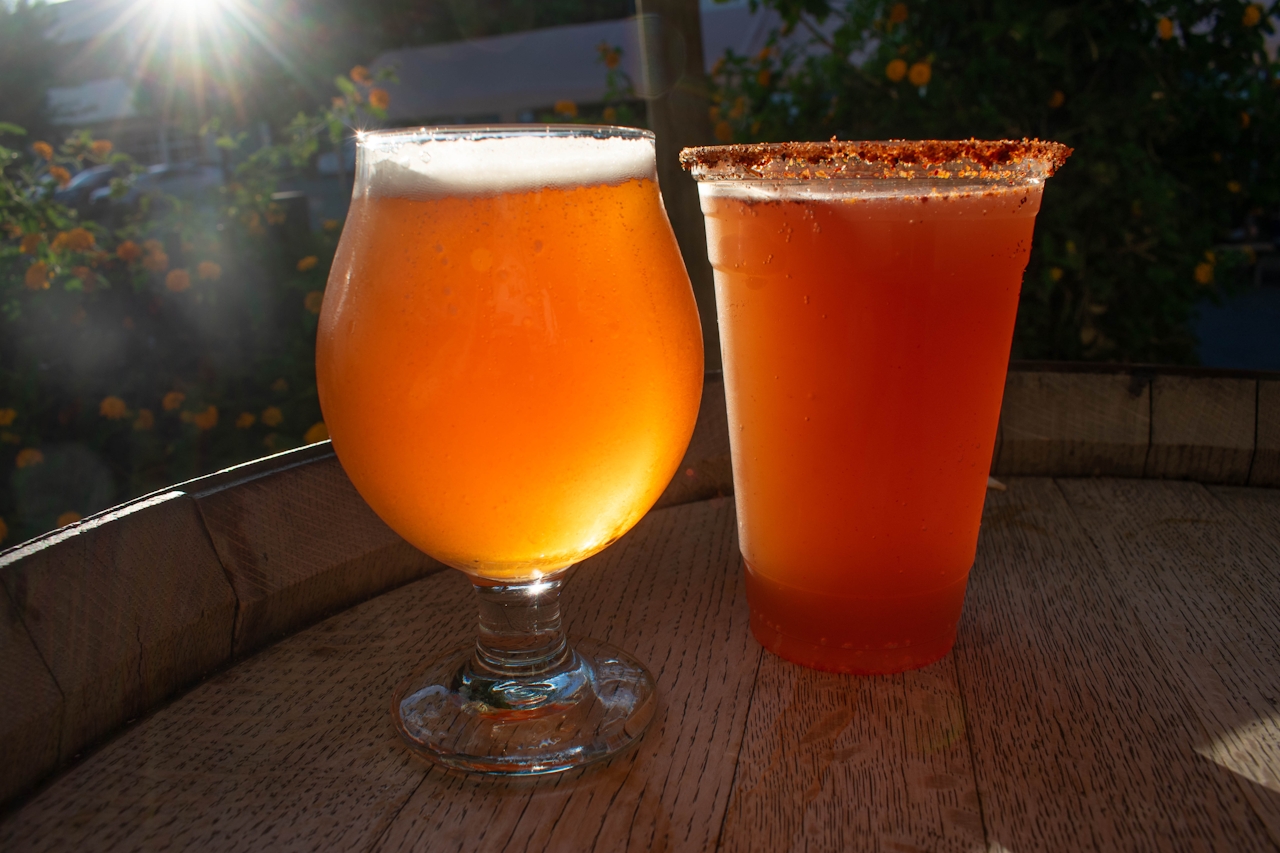 Two refreshing beer drinks from Last Name Brewing in Los Angeles County 