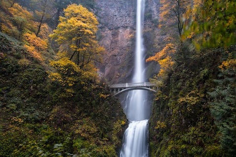 Multnomah Falls near Portland