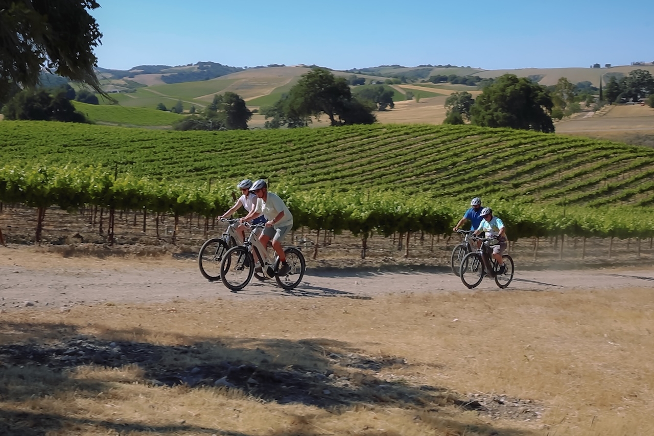 Vinecycling e bike Paso Robles