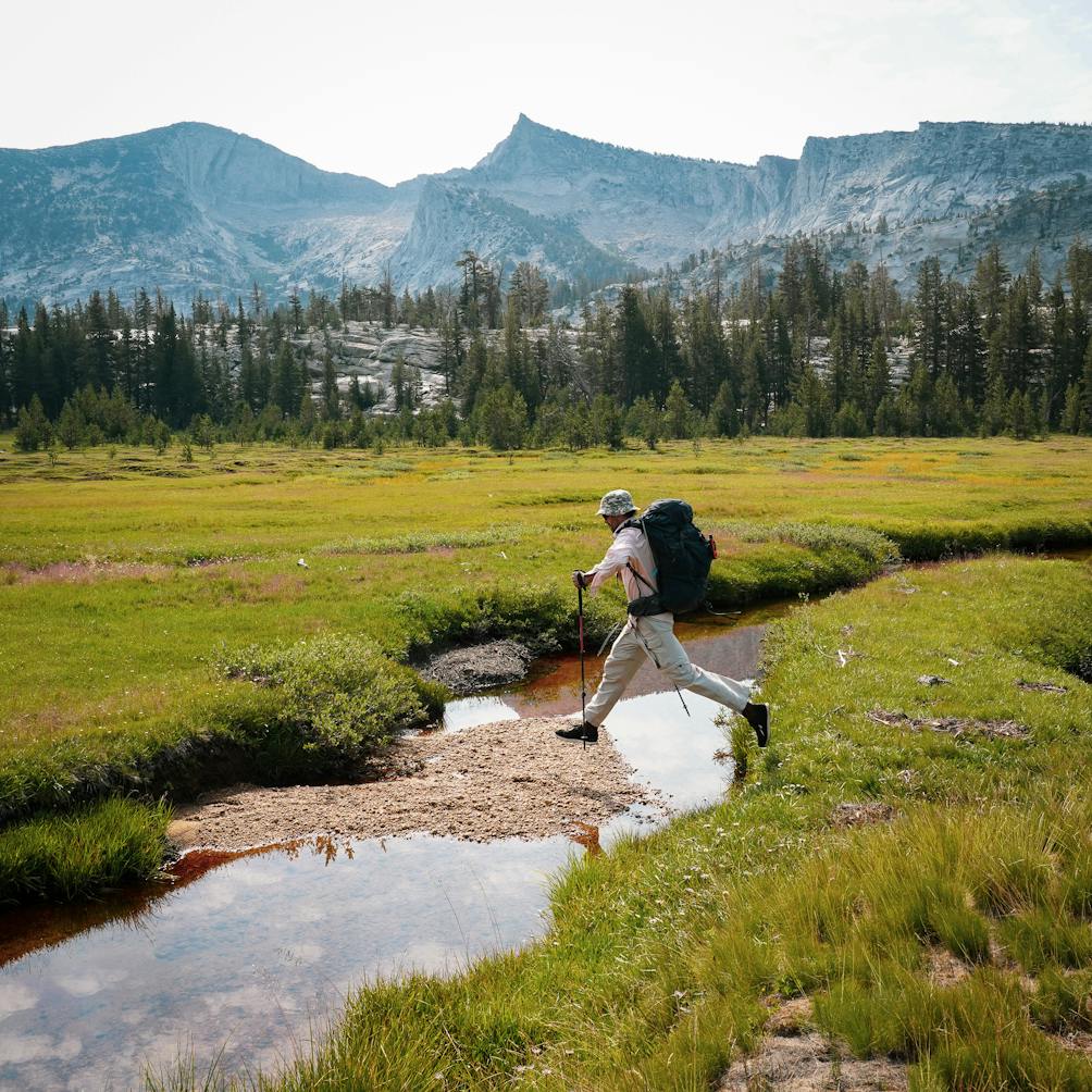 backpacking in Yosemite National Park High Sierra Loop