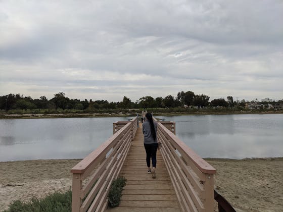 The canals of Naples in Long Beach Los Angeles County