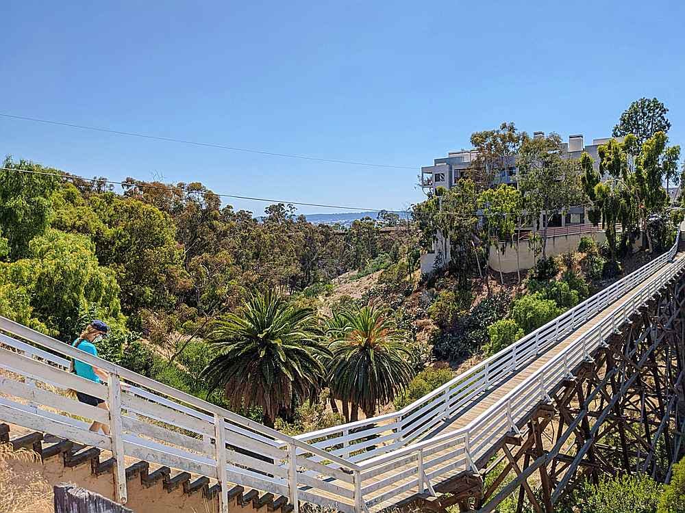 Urban Hike to Spruce Street Suspension Bridge in San Diego