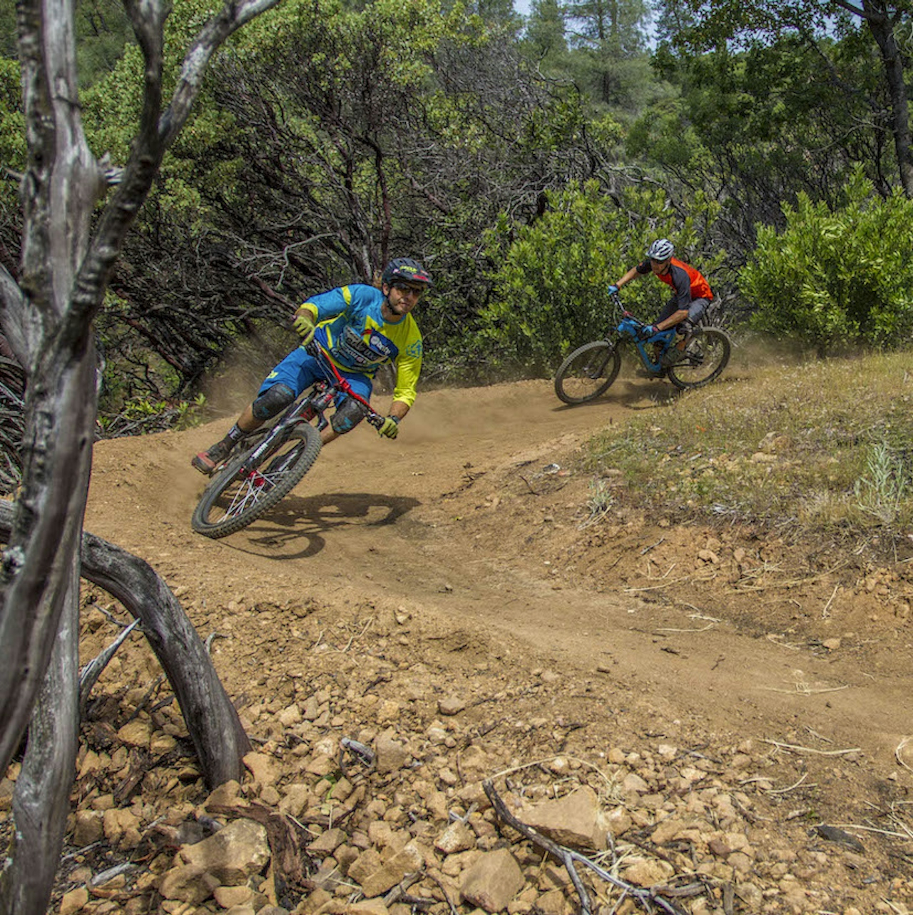 mountain bikers Redding