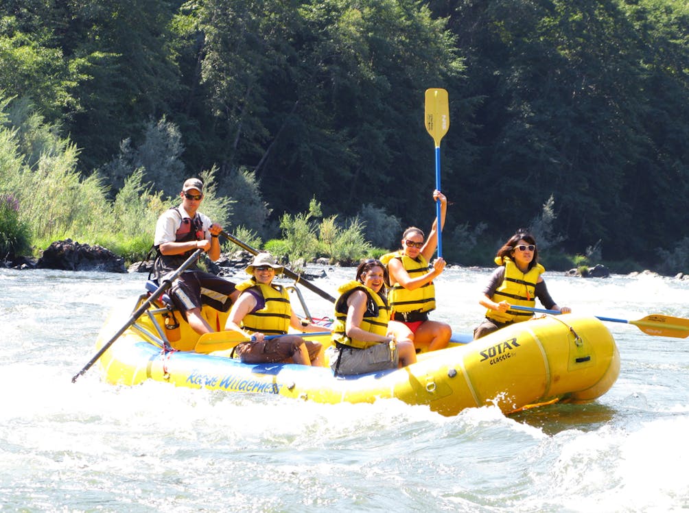 rafting the Rogue River