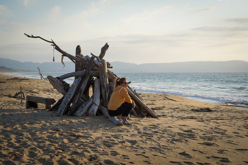 Sunset at Fort Ord Dunes State Park