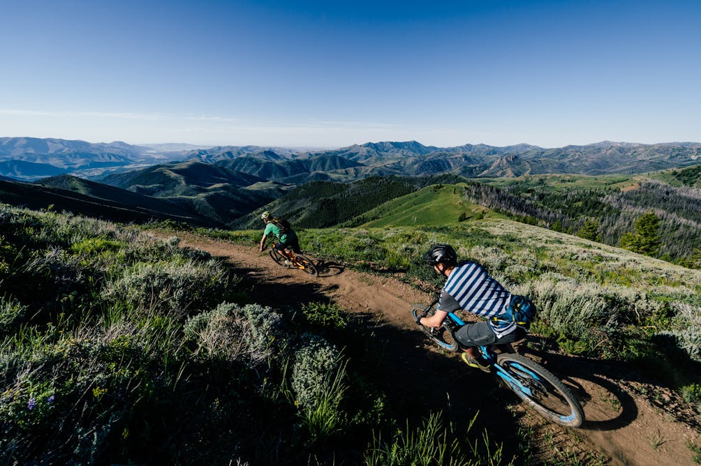 mountain bike Sun Valley Idaho