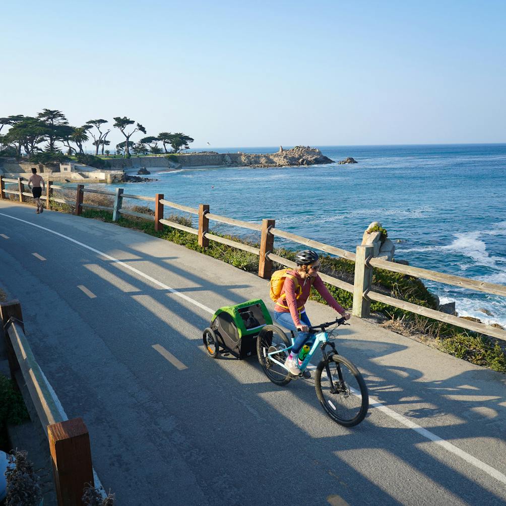 biking Monterey Coastal Recreation Trail