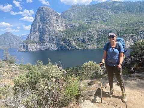 Backpacking to Rancheria Falls in Hetch Hetchy Valley Yosemite